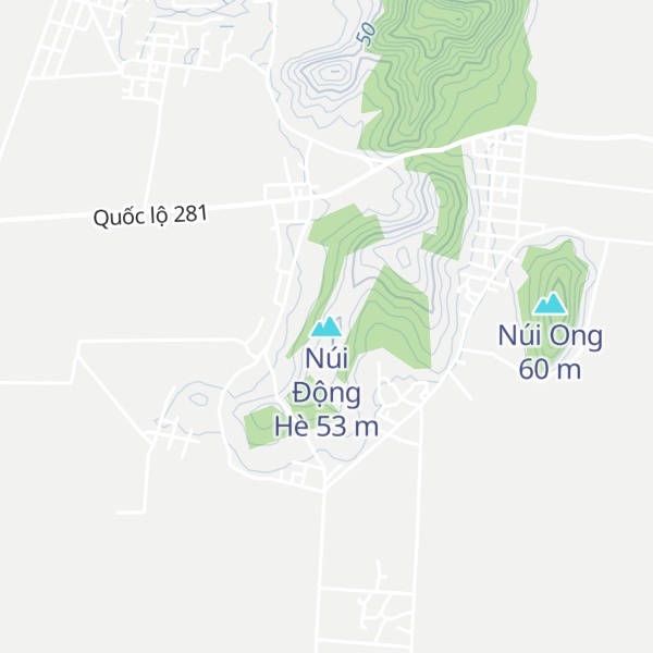 Map of Núi Động Hè