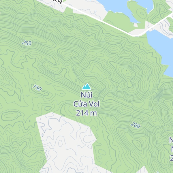 Map of Núi Cửa Vol