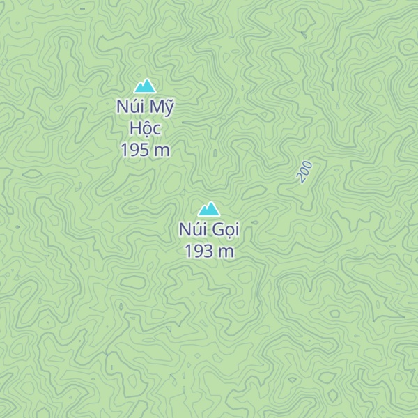 Map of Núi Gọi