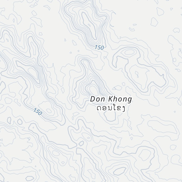 Map of Phou Hinlékfai