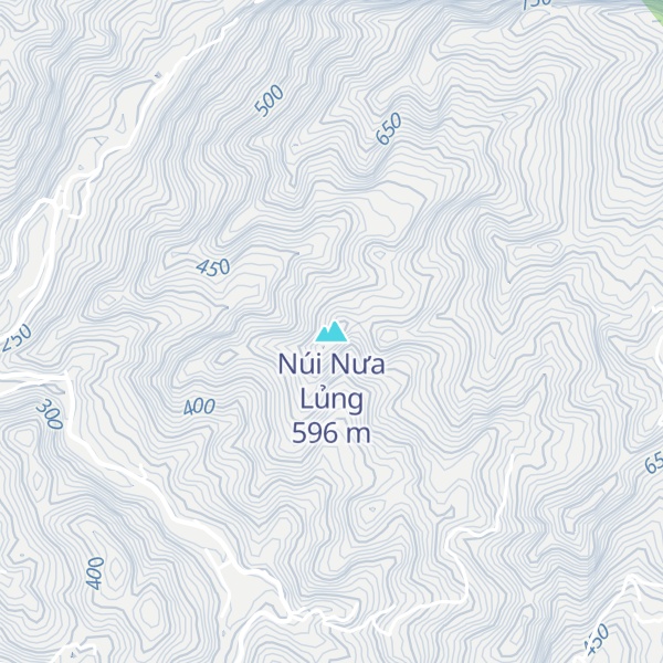 Map of Núi Nưa Lủng
