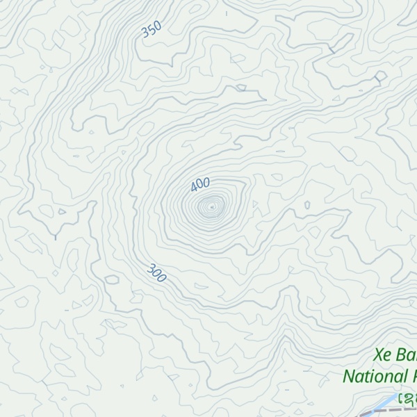 Map of Phou Namtao