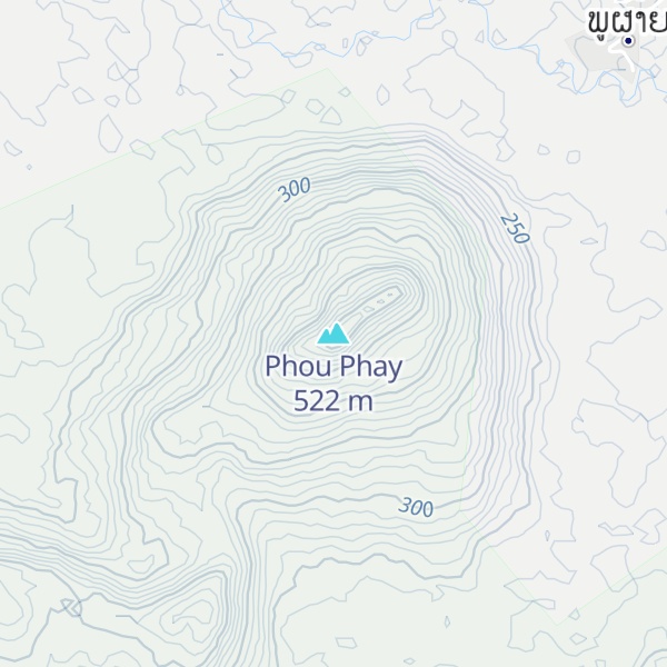 Map of Phou Phay