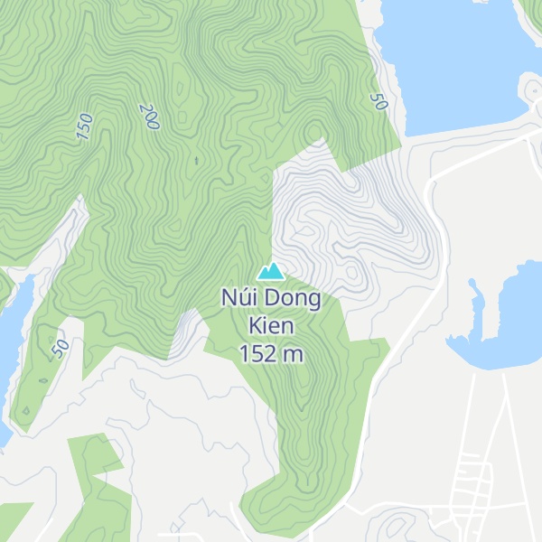 Map of Núi Dong Kien