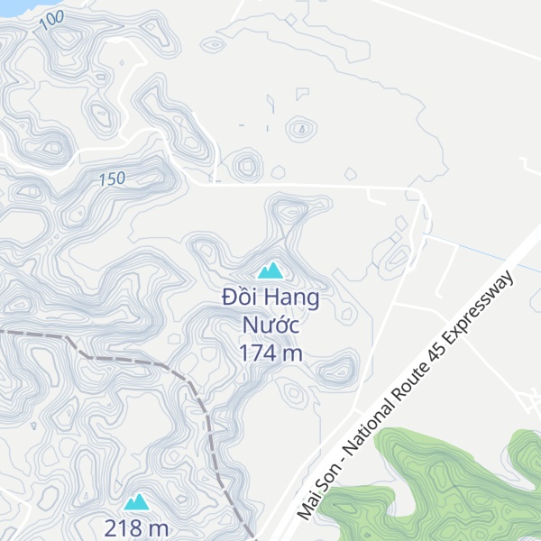 Map of Đồi Hang Nước