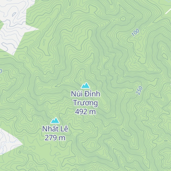 Map of Núi Đỉnh Trương