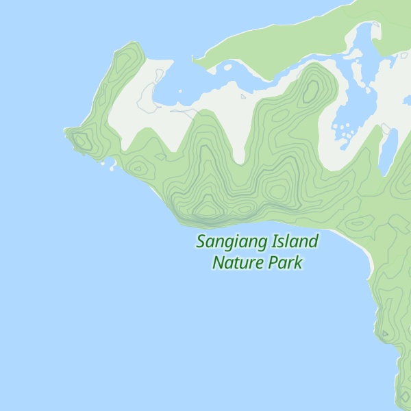 Map of Gunung Gede