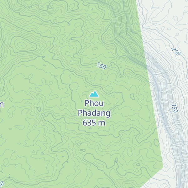 Map of Phou Phadang