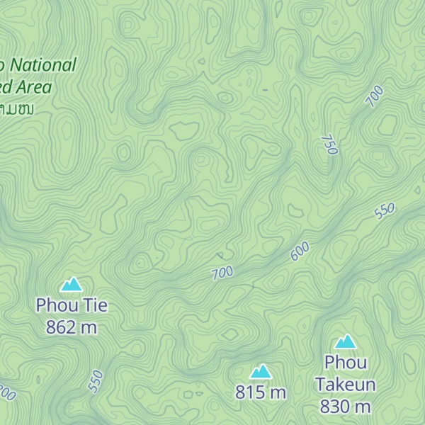 Map of Pou Ta Keun
