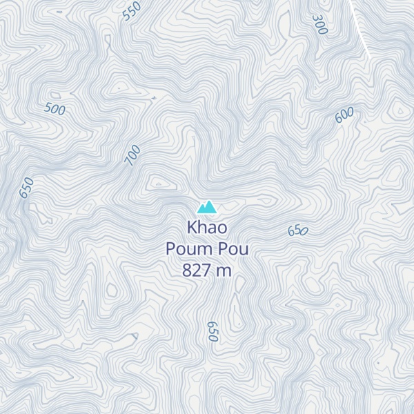 Map of Khao Poum Pou
