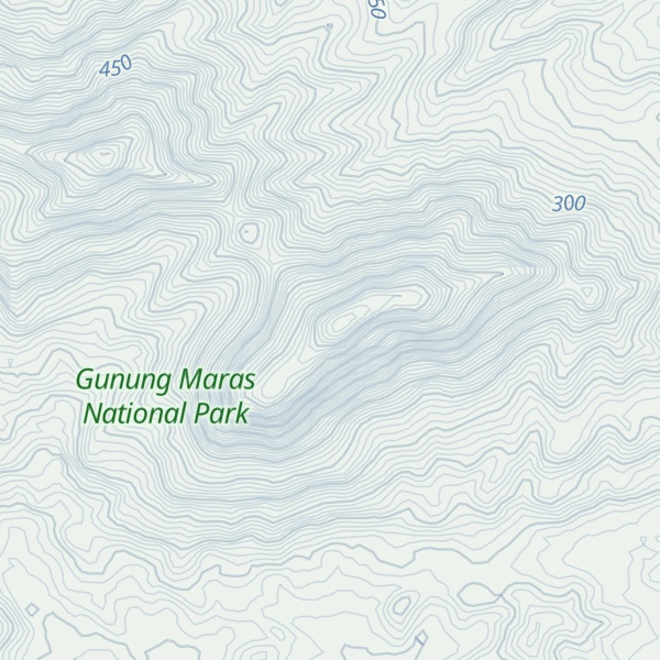 Map of Gunung Maras