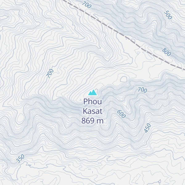 Map of Phou Kasat