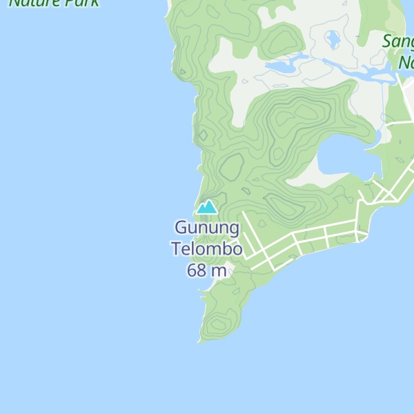Map of Gunung Telombo