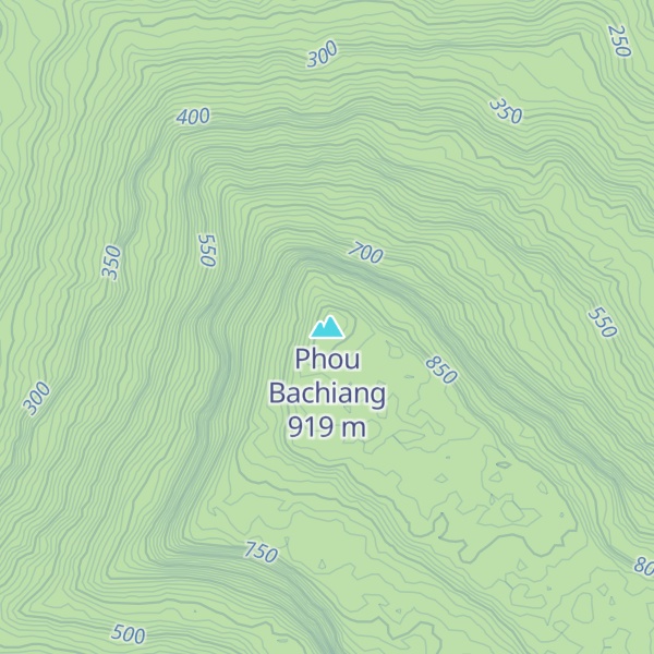 Map of Phou Bachiang