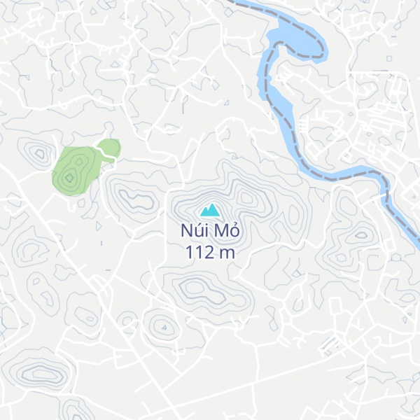 Map of Núi Mỏ