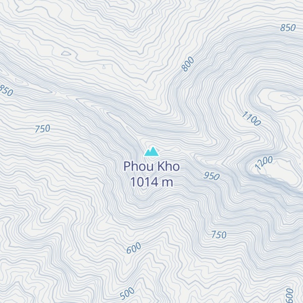 Map of Phou Kho