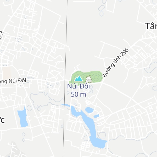 Map of Núi Đôi