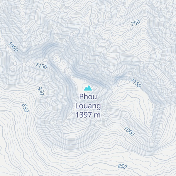 Map of Phou Louang