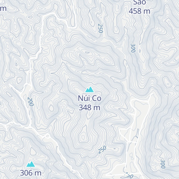 Map of Núi Co