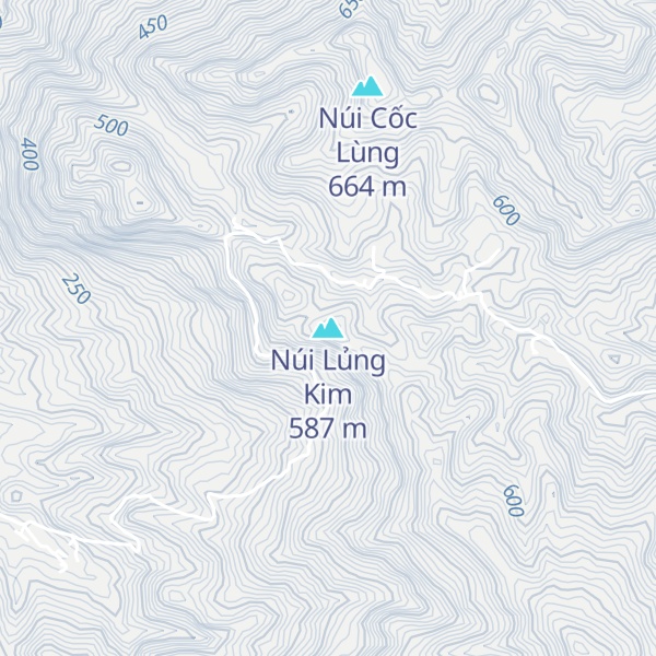 Map of Núi Lủng Kim