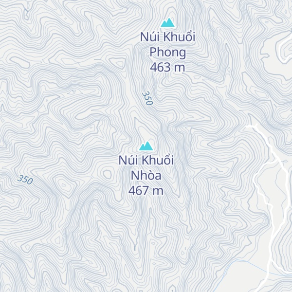 Map of Núi Khuổi Nhòa