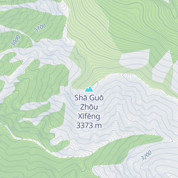 Map of Shā Guō Zhōu Xīfēng