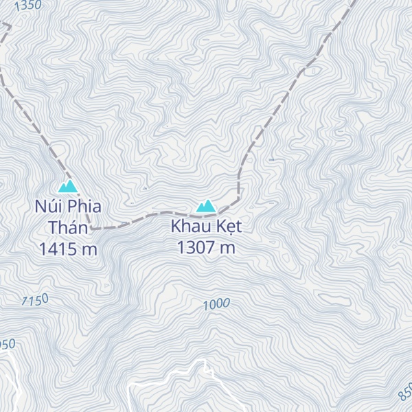 Map of Khau Kẹt
