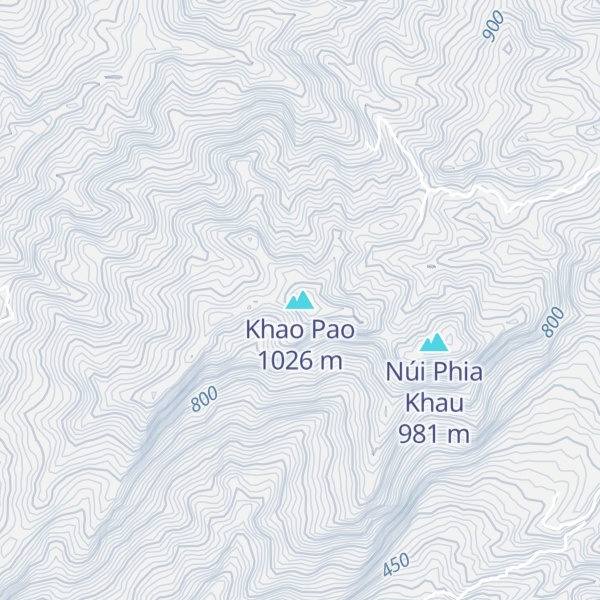Map of Khao Pao