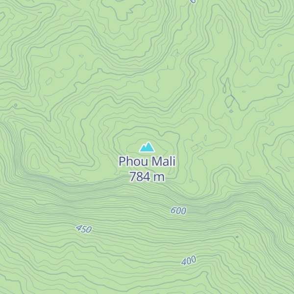 Map of Phou Mali