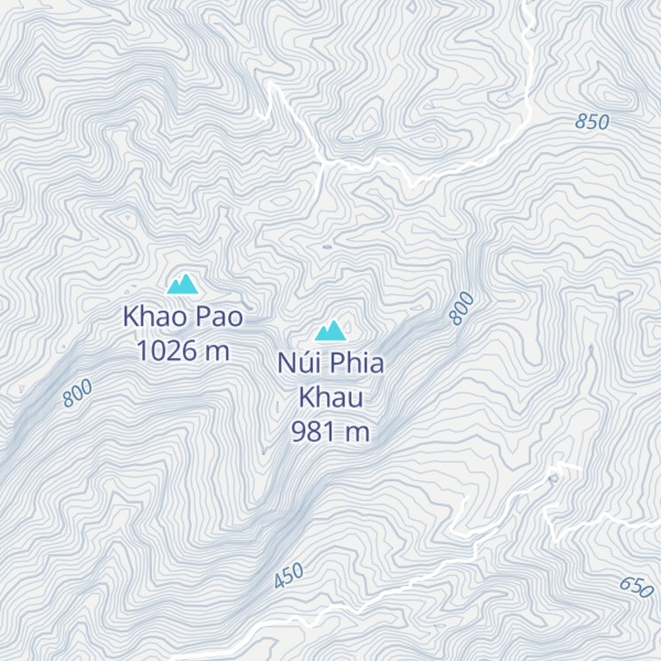 Map of Núi Phia Khau