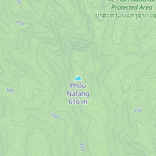 Map of Phou Nafang