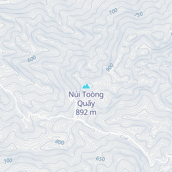 Map of Núi Toòng Quấy