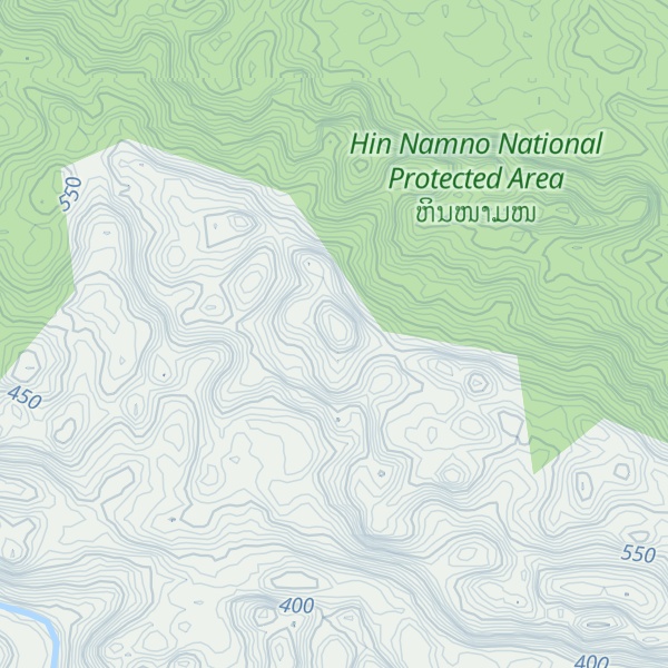 Map of Phou Xangking