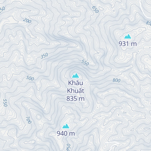 Map of Khău Khuất