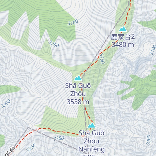 Map of Shā Guō Zhōu