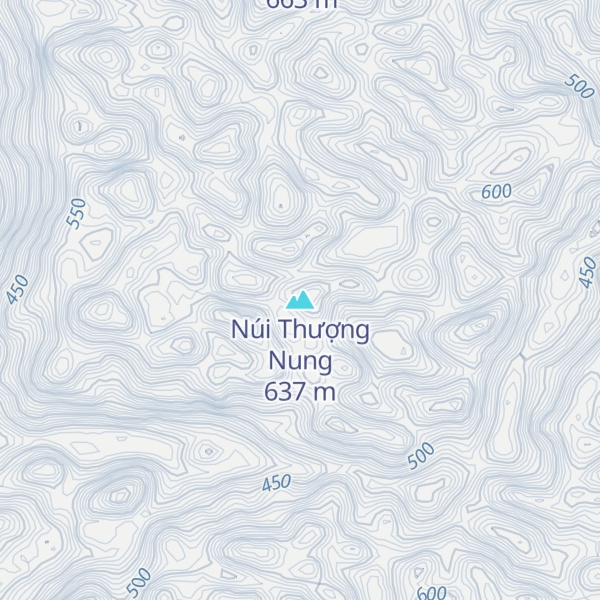 Map of Núi Thượng Nung