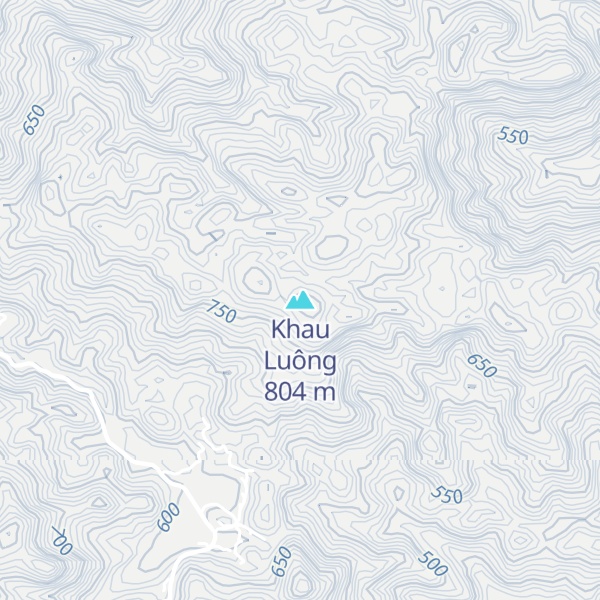 Map of Khau Luông