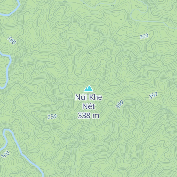 Map of Núi Khe Nét