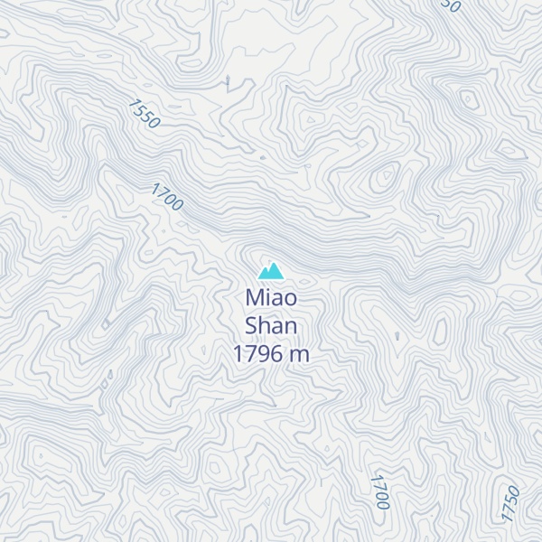 Map of Miao Shan