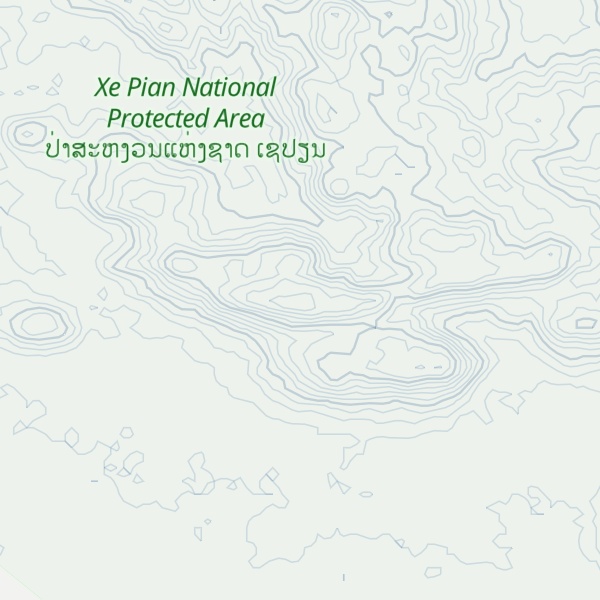 Map of Phou Nongtiou