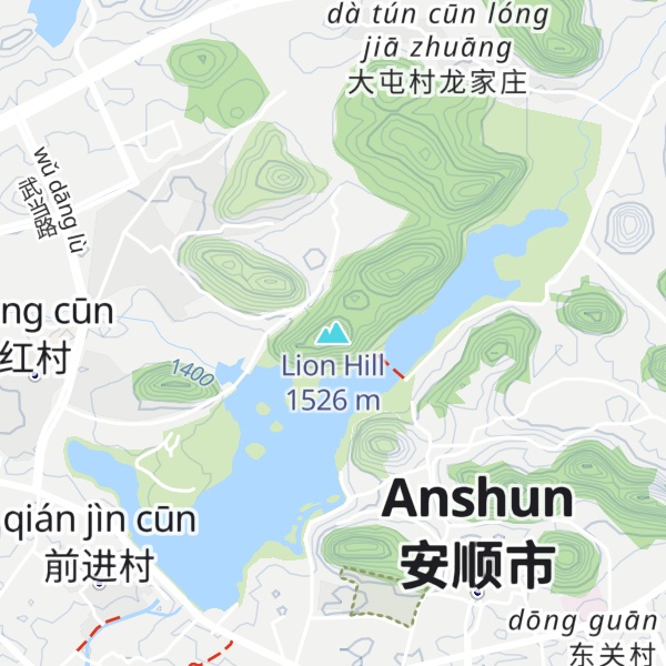 Map of Lion Hill