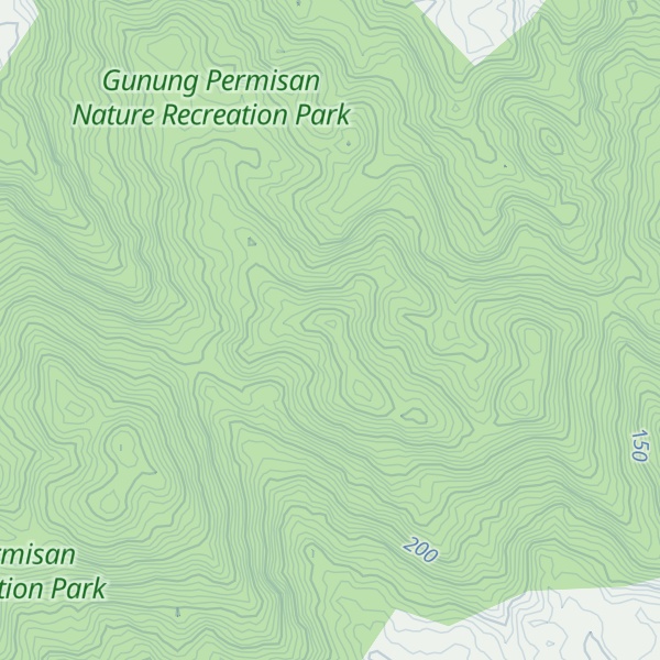 Map of Bukit Bakung