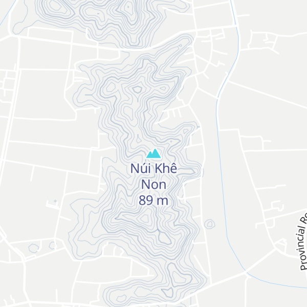 Map of Núi Khê Non