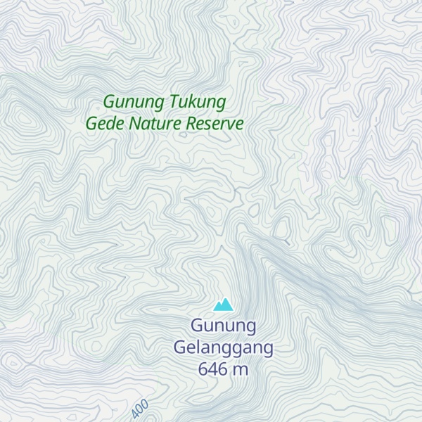 Map of Gunung Ipis