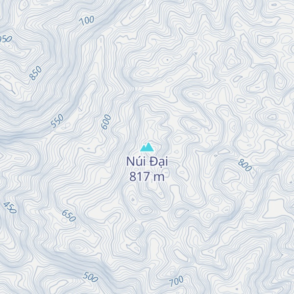 Map of Núi Đại