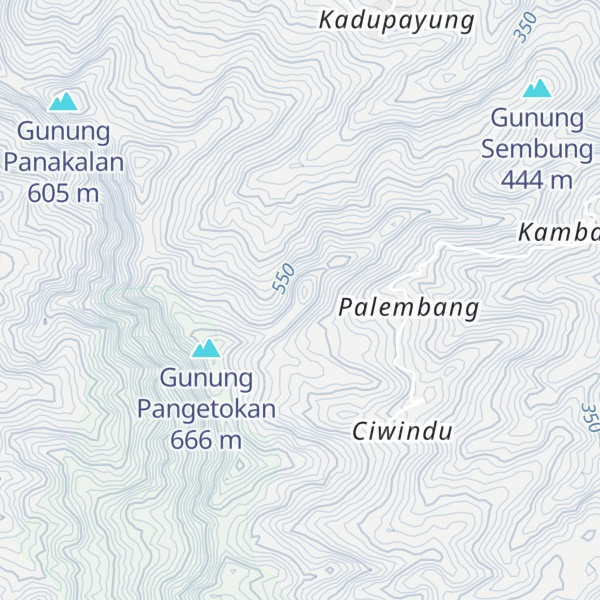 Map of Gunung Angsana