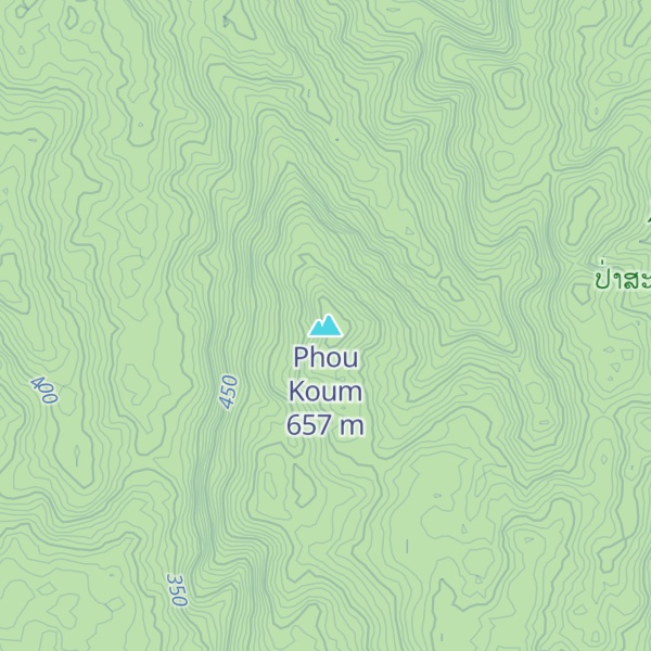 Map of Phou Koum