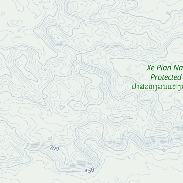 Map of Phou Mailai