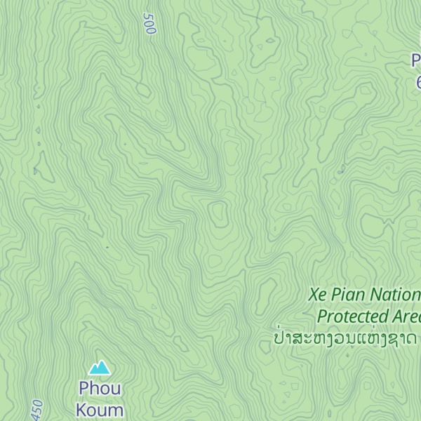 Map of Phou Takouan