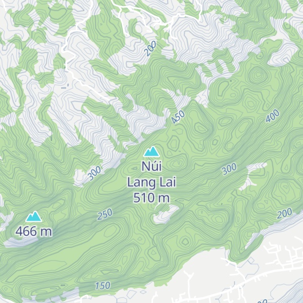 Map of Núi Lang Lai